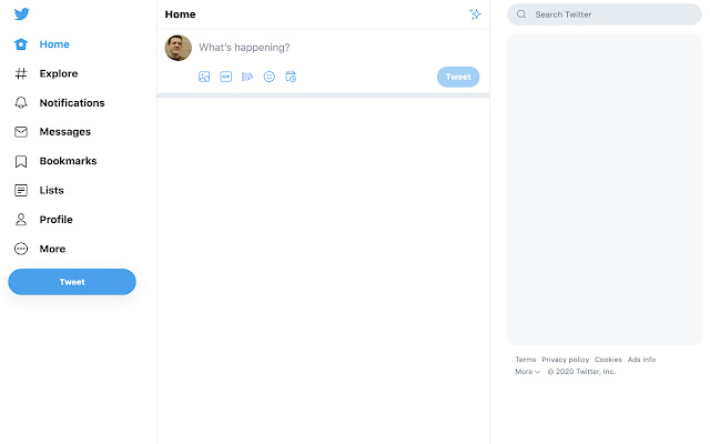 Twitter Timeline Eradicator from Chrome web store to be run with OffiDocs Chromium online Twitter Timeline Eradicator from Chrome web store to be run with OffiDocs Chromium online