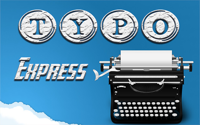 Typo Express from Chrome web store to be run with OffiDocs Chromium online Typo Express from Chrome web store to be run with OffiDocs Chromium online