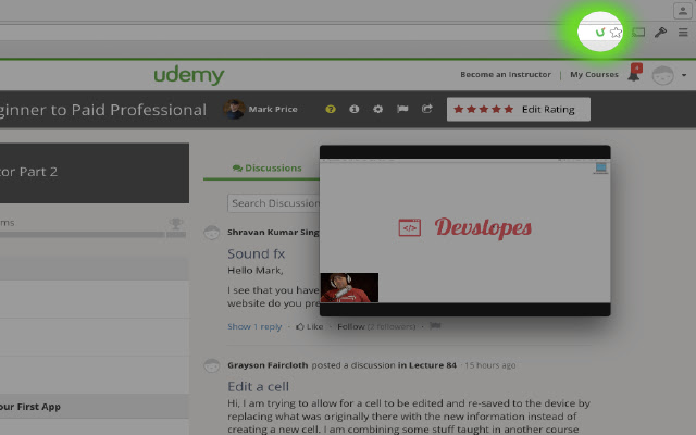 Udemy™ Mini Player from Chrome web store to be run with OffiDocs Chromium online Udemy™ Mini Player from Chrome web store to be run with OffiDocs Chromium online