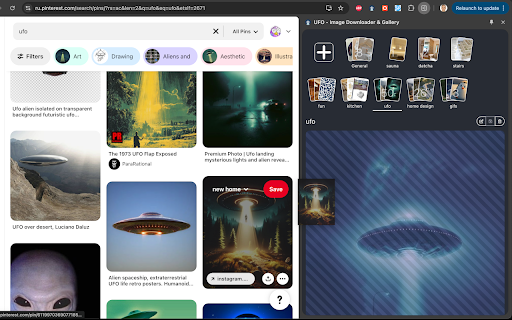 UFO Image Downloader Gallery from Chrome web store to be run with OffiDocs Chromium online UFO Image Downloader Gallery from Chrome web store to be run with OffiDocs Chromium online