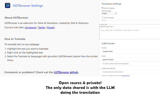 UGTBrowser from Chrome web store to be run with OffiDocs Chromium online UGTBrowser from Chrome web store to be run with OffiDocs Chromium online