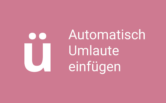 Umlauter: automatically add Umlauts from Chrome web store to be run with OffiDocs Chromium online Umlauter: automatically add Umlauts from Chrome web store to be run with OffiDocs Chromium online