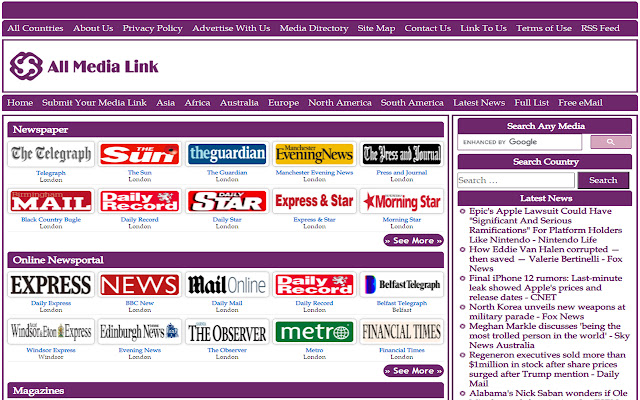 United Kingdoms All Newspapers Online from Chrome web store to be run with OffiDocs Chromium online United Kingdoms All Newspapers Online from Chrome web store to be run with OffiDocs Chromium online