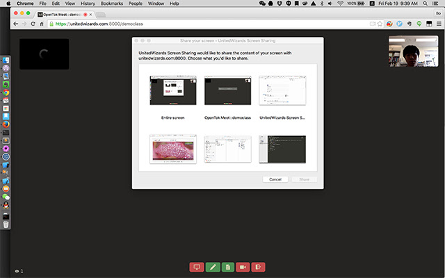 UnitedWizards Screen Sharing from Chrome web store to be run with OffiDocs Chromium online UnitedWizards Screen Sharing from Chrome web store to be run with OffiDocs Chromium online