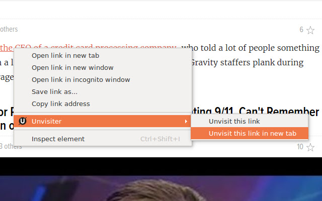 Unvisiter from Chrome web store to be run with OffiDocs Chromium online Unvisiter from Chrome web store to be run with OffiDocs Chromium online