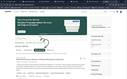 Upwork Job Reloader from Chrome web store to be run with OffiDocs Chromium online Upwork Job Reloader from Chrome web store to be run with OffiDocs Chromium online
