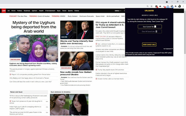 URLSaver by Copperpod from Chrome web store to be run with OffiDocs Chromium online URLSaver by Copperpod from Chrome web store to be run with OffiDocs Chromium online