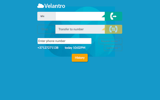 Velantro Click to Call + Review tool from Chrome web store to be run with OffiDocs Chromium online Velantro Click to Call + Review tool from Chrome web store to be run with OffiDocs Chromium online
