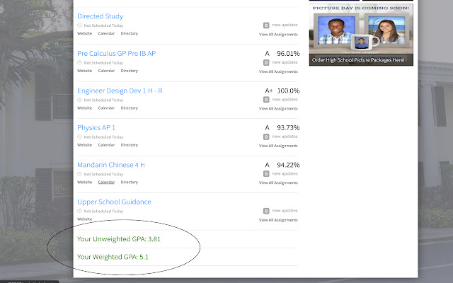 Veracross GPA Viewer from Chrome web store to be run with OffiDocs Chromium online Veracross GPA Viewer from Chrome web store to be run with OffiDocs Chromium online