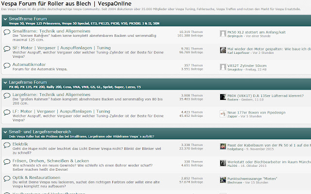 VespaOnline Das Vespa Forum from Chrome web store to be run with OffiDocs Chromium online VespaOnline Das Vespa Forum from Chrome web store to be run with OffiDocs Chromium online