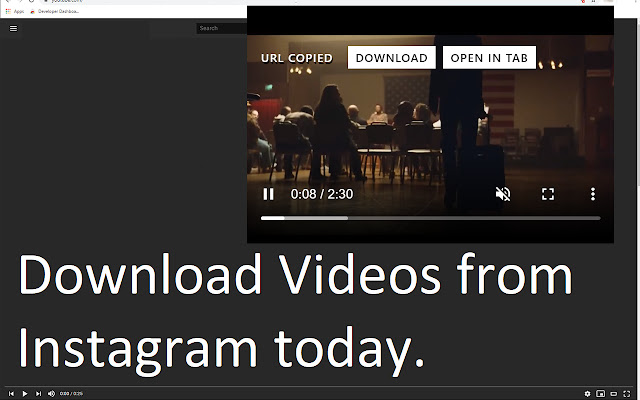 Video Downloader for Instagram™ from Chrome web store to be run with OffiDocs Chromium online Video Downloader for Instagram™ from Chrome web store to be run with OffiDocs Chromium online