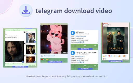 VideoTG Download Save telegram Videos Fast one time! from Chrome web store to be run with OffiDocs Chromium online VideoTG Download Save telegram Videos Fast one time! from Chrome web store to be run with OffiDocs Chromium online