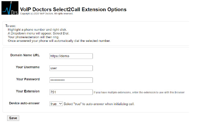 VoIP Doctors Select2Call from Chrome web store to be run with OffiDocs Chromium online VoIP Doctors Select2Call from Chrome web store to be run with OffiDocs Chromium online
