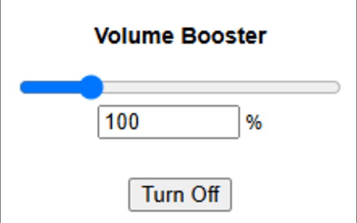Volume Booster from Chrome web store to be run with OffiDocs Chromium online Volume Booster from Chrome web store to be run with OffiDocs Chromium online
