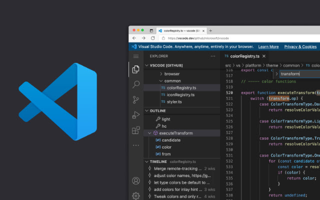 VS Code from Chrome web store to be run with OffiDocs Chromium online VS Code from Chrome web store to be run with OffiDocs Chromium online