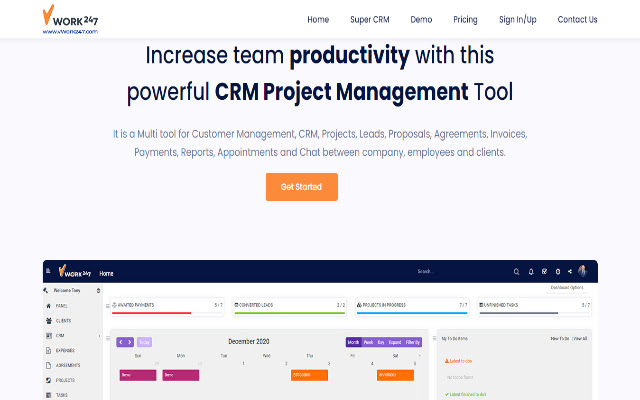vWork247 CRM from Chrome web store to be run with OffiDocs Chromium online vWork247 CRM from Chrome web store to be run with OffiDocs Chromium online