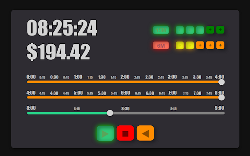 Wage Chronometer from Chrome web store to be run with OffiDocs Chromium online Wage Chronometer from Chrome web store to be run with OffiDocs Chromium online