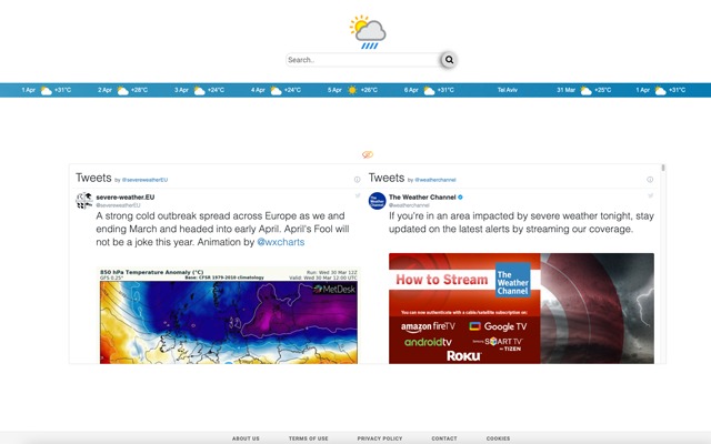 Weather Meter from Chrome web store to be run with OffiDocs Chromium online Weather Meter from Chrome web store to be run with OffiDocs Chromium online