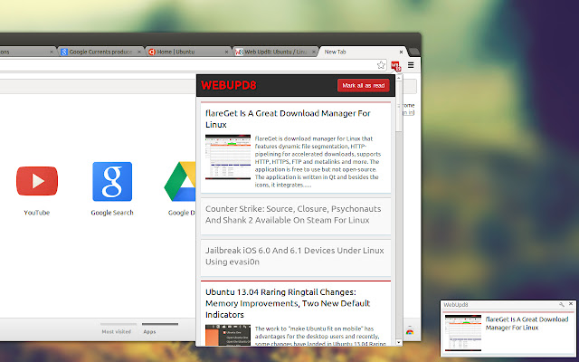 WebUpd8 from Chrome web store to be run with OffiDocs Chromium online WebUpd8 from Chrome web store to be run with OffiDocs Chromium online