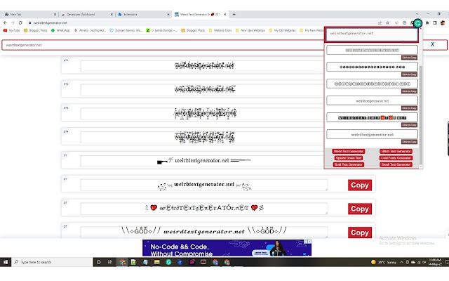 Weird Text Generator from Chrome web store to be run with OffiDocs Chromium online Weird Text Generator from Chrome web store to be run with OffiDocs Chromium online