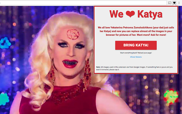 We Love Katya from Chrome web store to be run with OffiDocs Chromium online We Love Katya from Chrome web store to be run with OffiDocs Chromium online