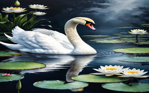 white swan wallpaper from Chrome web store to be run with OffiDocs Chromium online white swan wallpaper from Chrome web store to be run with OffiDocs Chromium online