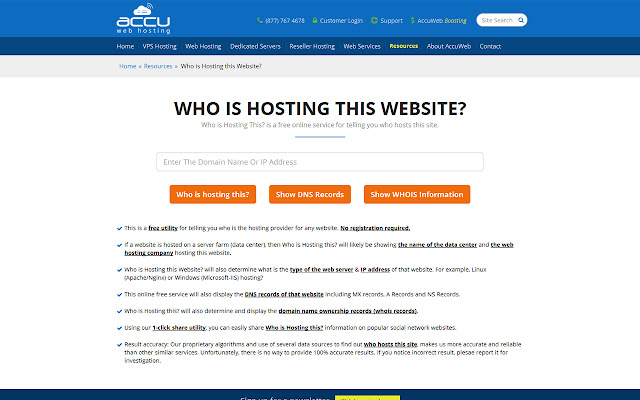 Who is Hosting this Website? from Chrome web store to be run with OffiDocs Chromium online Who is Hosting this Website? from Chrome web store to be run with OffiDocs Chromium online