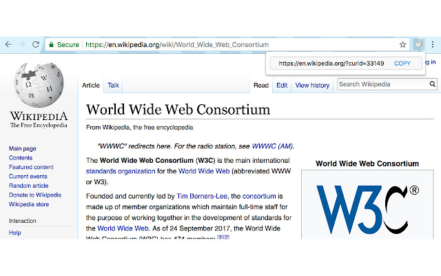 Wikipedia URL Shortener from Chrome web store to be run with OffiDocs Chromium online Wikipedia URL Shortener from Chrome web store to be run with OffiDocs Chromium online