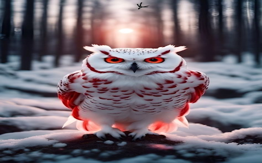 Winter owl wallpaper from Chrome web store to be run with OffiDocs Chromium online Winter owl wallpaper from Chrome web store to be run with OffiDocs Chromium online