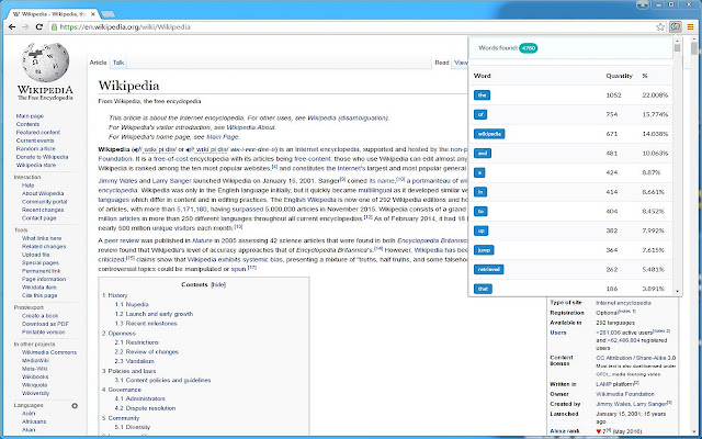 Word Counter Page from Chrome web store to be run with OffiDocs Chromium online Word Counter Page from Chrome web store to be run with OffiDocs Chromium online