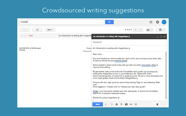Writing Tips for Gmail from Irregardless.ly from Chrome web store to be run with OffiDocs Chromium online Writing Tips for Gmail from Irregardless.ly from Chrome web store to be run with OffiDocs Chromium online