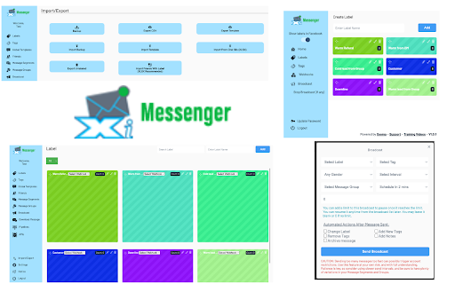 Xooma Intelligence Messenger CRM from Chrome web store to be run with OffiDocs Chromium online Xooma Intelligence Messenger CRM from Chrome web store to be run with OffiDocs Chromium online