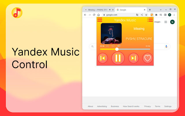 Yandex Music control from Chrome web store to be run with OffiDocs Chromium online Yandex Music control from Chrome web store to be run with OffiDocs Chromium online