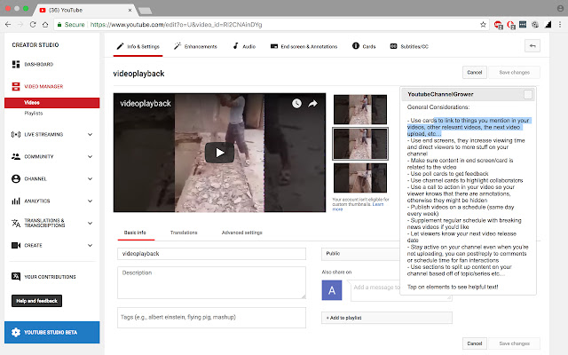 YouTube Channel Grower from Chrome web store to be run with OffiDocs Chromium online YouTube Channel Grower from Chrome web store to be run with OffiDocs Chromium online