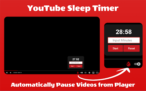YouTube Sleep Timer from Chrome web store to be run with OffiDocs Chromium online YouTube Sleep Timer from Chrome web store to be run with OffiDocs Chromium online