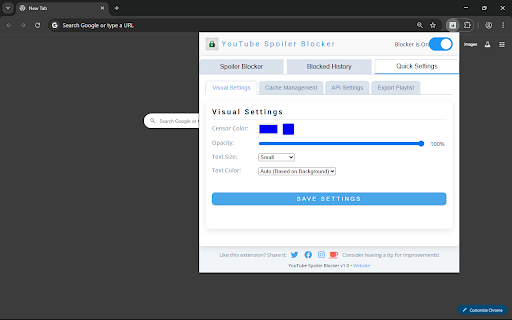 YouTube Spoiler Blocker from Chrome web store to be run with OffiDocs Chromium online YouTube Spoiler Blocker from Chrome web store to be run with OffiDocs Chromium online