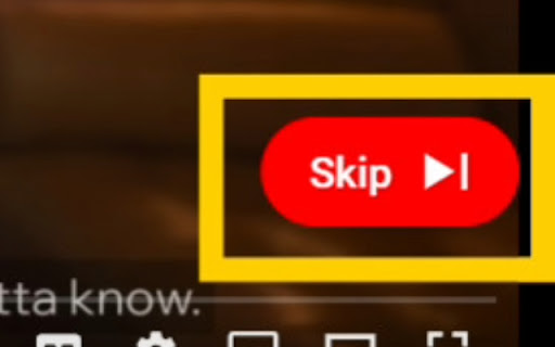 YTSkipButton from Chrome web store to be run with OffiDocs Chromium online YTSkipButton from Chrome web store to be run with OffiDocs Chromium online
