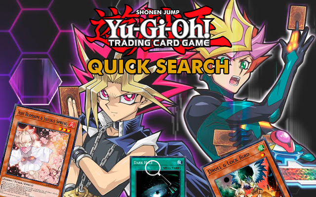 YuGiOh Quick Search from Chrome web store to be run with OffiDocs Chromium online YuGiOh Quick Search from Chrome web store to be run with OffiDocs Chromium online