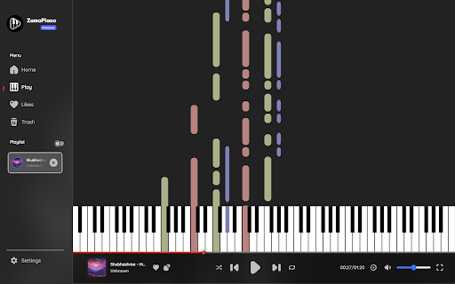 ZumaPiano : Learn Piano for free with AI from Chrome web store to be run with OffiDocs Chromium online ZumaPiano : Learn Piano for free with AI from Chrome web store to be run with OffiDocs Chromium online