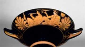 Terracotta kylix (drinking cup) GIMP online editor free Free download Terracotta kylix (drinking cup) free photo or picture to be edited with GIMP online image editor