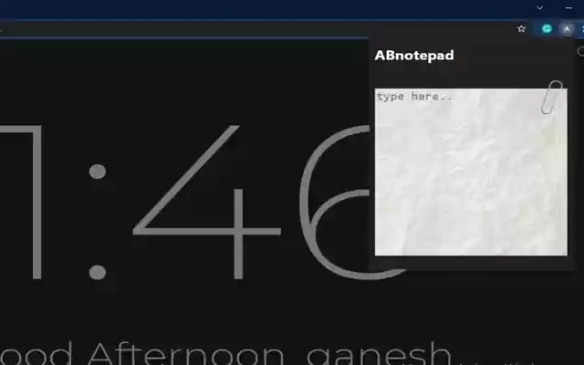 ABnotepad from Chrome web store to be run with OffiDocs Chromium online ABnotepad from Chrome web store to be run with OffiDocs Chromium online