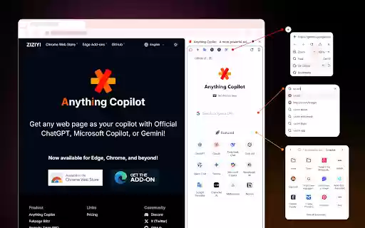 Anything Copilot: ChatGPT,Gemini,Powerful Multi tab Sidebar,Split Screen from Chrome web store to be run with OffiDocs Chromium online Anything Copilot: ChatGPT,Gemini,Powerful Multi tab Sidebar,Split Screen from Chrome web store to be run with OffiDocs Chromium online