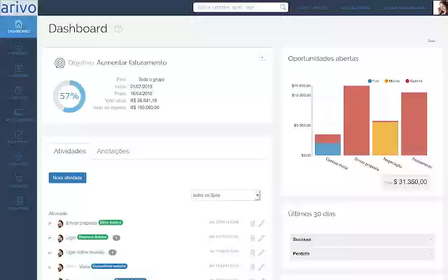 Arivo CRM from Chrome web store to be run with OffiDocs Chromium online Arivo CRM from Chrome web store to be run with OffiDocs Chromium online