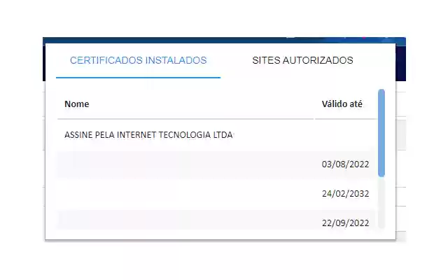 Assinatura Digital ASSINE PELA INTERNET from Chrome web store to be run with OffiDocs Chromium online Assinatura Digital ASSINE PELA INTERNET from Chrome web store to be run with OffiDocs Chromium online