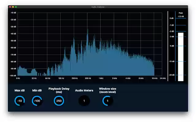 Audio Analyser Extension from Chrome web store to be run with OffiDocs Chromium online Audio Analyser Extension from Chrome web store to be run with OffiDocs Chromium online