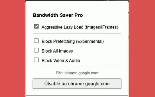 Bandwidth Saver Pro from Chrome web store to be run with OffiDocs Chromium online Bandwidth Saver Pro from Chrome web store to be run with OffiDocs Chromium online