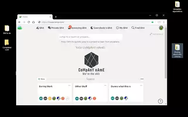 Basecamp Improvements from Chrome web store to be run with OffiDocs Chromium online Basecamp Improvements from Chrome web store to be run with OffiDocs Chromium online