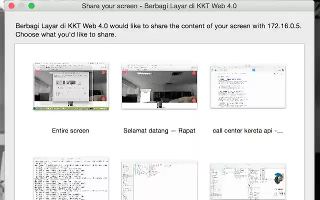Berbagi Layar KKT Web 4.0 di IP 172.16.0.1 from Chrome web store to be run with OffiDocs Chromium online Berbagi Layar KKT Web 4.0 di IP 172.16.0.1 from Chrome web store to be run with OffiDocs Chromium online