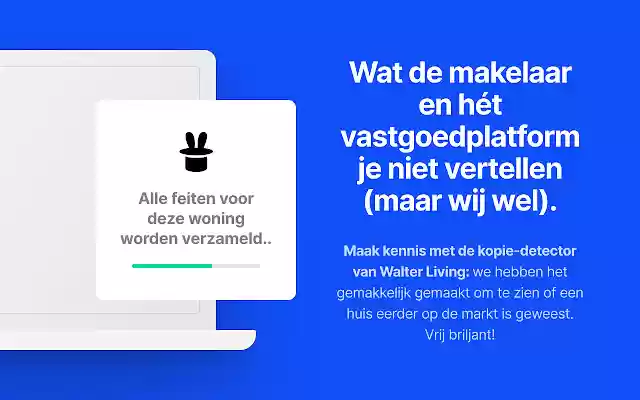 Betrap de Makelaar from Chrome web store to be run with OffiDocs Chromium online Betrap de Makelaar from Chrome web store to be run with OffiDocs Chromium online