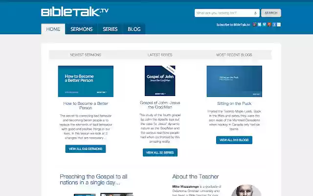 BibleTalk.tv from Chrome web store to be run with OffiDocs Chromium online BibleTalk.tv from Chrome web store to be run with OffiDocs Chromium online